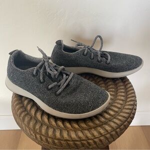 Allbirds The Wool Heather Gray Runners Sneakers Size 9